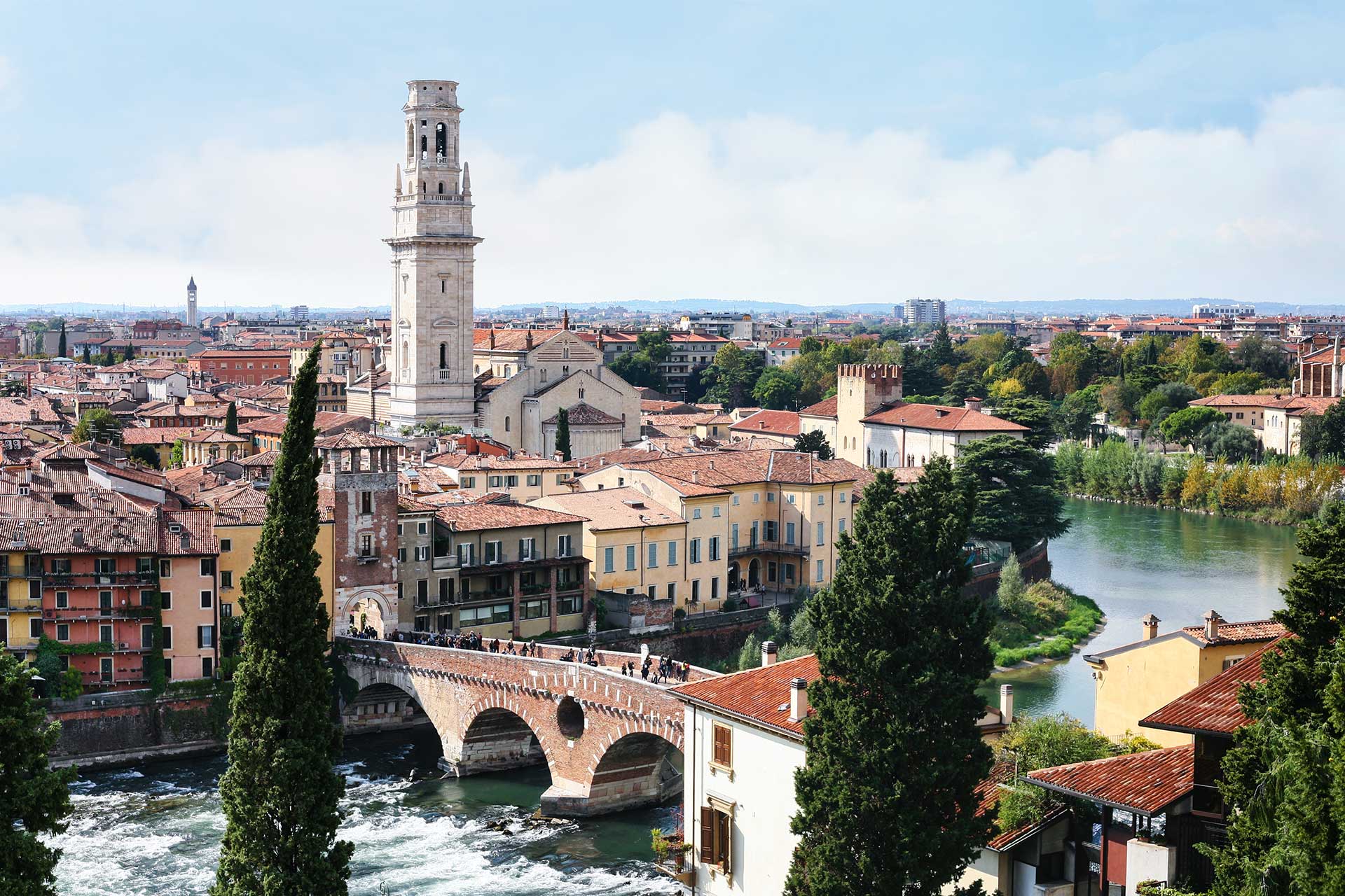 Festival Verona Garda Estate - Veduta di Verona dall'alto